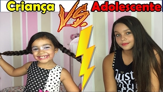 CRIANÇAS VS ADOLESCENTES [upl. by Noellyn]