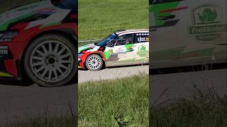 WRC SKODA HEADING FOR THE FINISH WRC RALLY RACING SKODA SHORTS TRENDING VIRAL CARS DRIFT [upl. by Rosina]