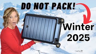 How to Pack for a Cold Winter Vacation in ONLY a CarryOn Bag Plus What NOT to Pack [upl. by Beitz]