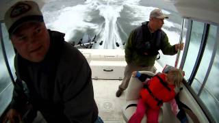 Aspen Likes Ride Seaswirl Striper 2101 IO Moss Landing Monterey Bay California West Coast Fishing [upl. by Tsirc262]