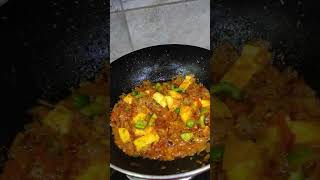 video cooking shimla mirch paneer recipe 👍 [upl. by Shauna]