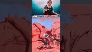 Painting a Gnarled Tree in Oils  Jerrys LIVE Clips [upl. by Briano692]