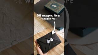 No tape  Gift wrap idea Episode1🎀 diy [upl. by Ahsil]