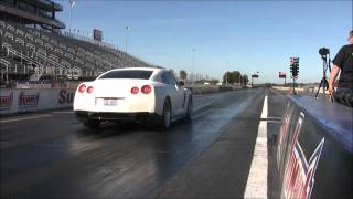 Switzer E900 E85 Ethanol Powered R35 GTR 14 Mile Testing [upl. by Ellimac]