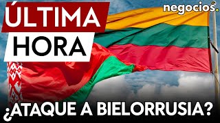 ULTIMA HORA Bielorrusia afirma haber sido atacada con drones desde Lituania y esta lo niega [upl. by Ydnih]