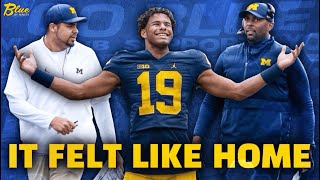 2025 Michigan Commit Eli Owens joins  Michigan felt like HOME [upl. by Ennoitna]