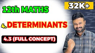 Class 12 Maths NCERT Chapter 4  Determinants Ex 43 Introduction  Session 2024 25 [upl. by Siseneg]