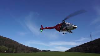 Herbst Flug RC Hubschrauber Bell 206 [upl. by Elocon717]