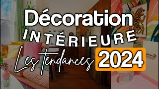 TENDANCE DÉCO 2024  On adopte quoi  Style  couleurs  objets [upl. by Thunell207]