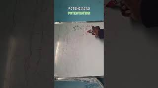 Potenciação potentiationshorts dicasmatemática matemática maths [upl. by Aleek711]