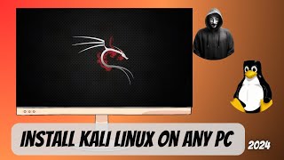 🔥 How To Install Kali Linux On PC With Pendrive  Install Kali Linux On Windows 11 kalilinux 🔥 [upl. by Lizbeth]