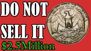 MOST EXPENSIVE WASHINGTON QUARETR DOLLAR COIN WORTH MONEY [upl. by Ymma12]