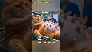 The Expectant Mother CatThe Love Care and Sacrifice🥰🤗😍😍🤗🥰🥰cat catlover cute aicats [upl. by Aicilram]