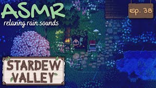 ASMR ⛈️ its a rainy day in Stardew Valley [upl. by Nileak]