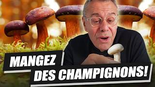 CHAMPIGNONS  LES SUPER POUVOIRS DES CÈPES CHAMPIGNON DE PARIS GIROLLES CEST MAGIQUE [upl. by Allenotna]