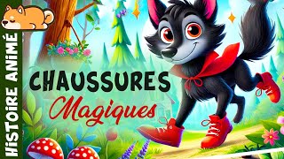 LE LOUP ET LES CHAUSSURES MAGIQUES 🐺histoire pour sendormir  conte pour enfant confiance courage [upl. by Uund351]