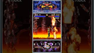 Ultimate Mortal Kombat 3  The Epic Endurance Battle 1 Against Cyrax And Kung Lao [upl. by Schulman]