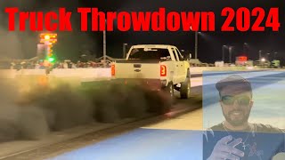 Truck throwdrown 2024 ￼ Immokalee raceway [upl. by Ahsiyk]