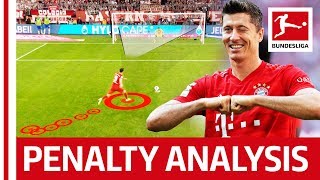 Robert Lewandowski  How To Score The Perfect Penalty [upl. by Li]