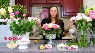 Make a Romantic Ranunculus Centerpiece [upl. by Buote]