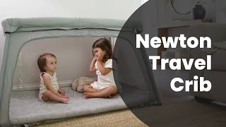 Newton Travel Crib amp Play Yard Review – Dad Baby Gear Review [upl. by Garin754]