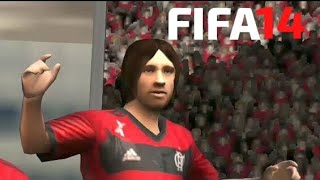 FIFA 14 PSP™ Gameplay  Flamengo vs AtléticoMG  1080p60  copadobrasil fifa [upl. by Peppi]