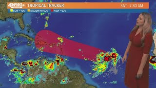 Saturday 8 am Tropical Update Tropical development expected this week [upl. by Daus]