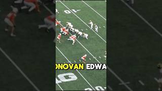 Who is Donovan Edwards Tap into his film breakdown on The Draft Network🔥 collegefootball [upl. by Ayetal]