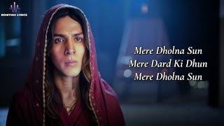 Mere Dholna 30 Lyrics  Sonu Nigam  Bhool Bhulaiyaa 3 [upl. by Penelope]