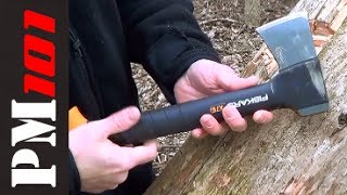 Fiskars X7 Hatchet First Impressions and Comparisons [upl. by Sug207]