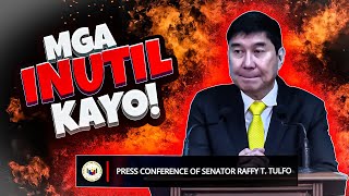 SINO ANG INCOMPETENT ANG MMDA OR SI SEN RAFFY TULFO  PLATE 7 ISSUES [upl. by Monjan855]