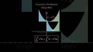 Understanding Kings Rule of Integration with a Simple Example  x³ from 0 to 2 Explained shorts [upl. by Junette828]