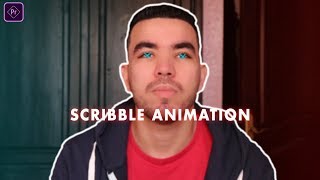 Episode 24  Scribble animation  Adobe premiere pro CC [upl. by Alimat]