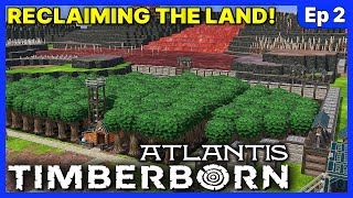 Reclaiming the Land  Timberborn Atlantis UPDATE 6  Ep 2 [upl. by Llehcim880]