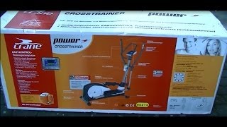 Unboxing  CRANE POWER Crosstrainer ALDISüd  C13  20132014 [upl. by Zwart566]