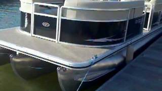 2012 Harris 220 Cruiser TriToon w 150HP  2012s Sold Out [upl. by Aivlis]