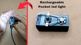 How to make Rechargeable LED Light  Diy Homemade light [upl. by Jermyn]