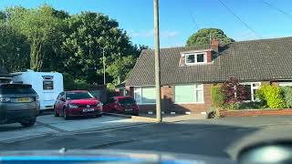 laceby drive Lincolnshire wolds England [upl. by Enaasiali]