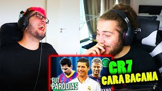 BORA VER FUTPARÓDIAS  CR7 canta CARA BACANA  Paródia MC G15 [upl. by Attah]