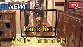 Magic Gate As Seen On TV Commercial Magic Gate As Seen On TV Pet Gate [upl. by Kumler]