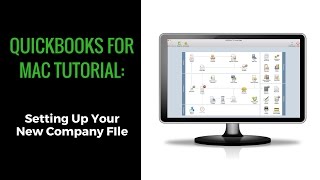 QuickBooks for Mac Tutorial Creating A New Company File [upl. by Letnuahs705]