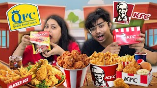 Spending Rs1000 on KFC vs Rs1000 on QFC🍗 [upl. by Saudra]