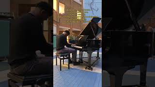 Playing Beethovens Moonlight sonata 3rd movement at a hospital [upl. by Yznil]