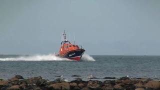 Sennen Cove Lifeboat 1st March 2010 [upl. by Sy]