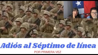 📢 ADIÓS AL 7MO DE LÍNEA Argentinas reaccionan por primera vez a esta Marche del Ejército Chileno [upl. by Tam524]