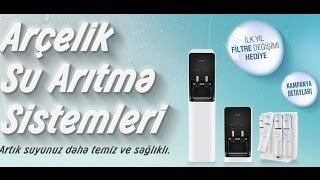 3330 SFC Arçelik Sebil Tipi Su Arıtma Cihazı Tanıtım Videosu [upl. by Eneleuqcaj]