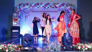 quotNARAYANA EM SCHOOL TPTSMPSGquot🎊 FAREWELL CELEBRATION 🎊Song Chalmar Mashup [upl. by Arlette]