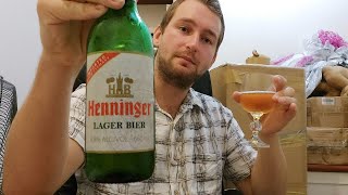 Henninger Lager  Beer Review [upl. by Leahcin]