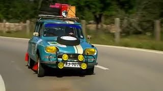 Classic Car Rally CHALLENGE  The Race begins  Top Gear  Day 2 [upl. by Odlonra]