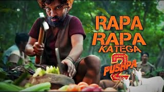 pushpa 2 movie behind the scenes  rapa rapa katega shilavati  allu arjun sukumar [upl. by Cleavland]